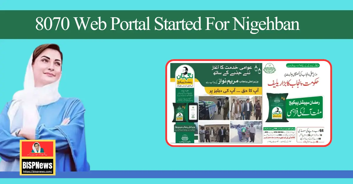 8070 Web Portal Started For Nigehban Program Registration 2024