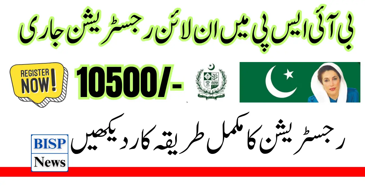 BISP Online Registration Check By 8171 Web Portal 2024