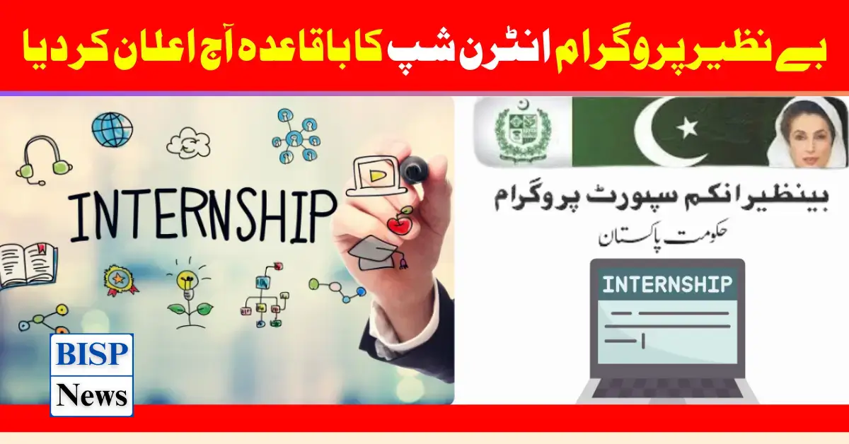 New Update BISP Internship Unlocking Opportunities Program